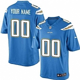 Customized Men & Women & Youth San Diego Chargers Blue Team Color Nike Game Stitched Jersey,baseball caps,new era cap wholesale,wholesale hats